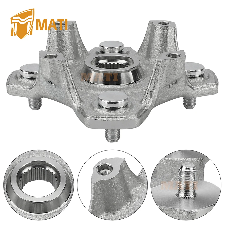 Front or Rear Wheel Hub for Arctic Cat Prowler 500 550 650 1000 HDX 2006-2017 Wildcat 1000 4 4X X 2012-2016 1502-971 1502-433