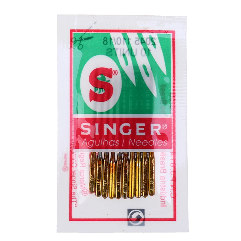 Mix Size Needles For Singer Electric Sewing Machine Needle 9#+11#+14#+16#+18# Domestic Sewing Needle  Titanium Plated Needle