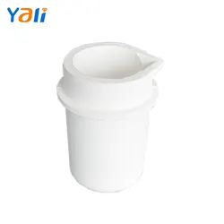 1-4KG High Purity Ceramic Melting Crucible Cup for Gold Silver Brass Platinum Smelting Refining Tool