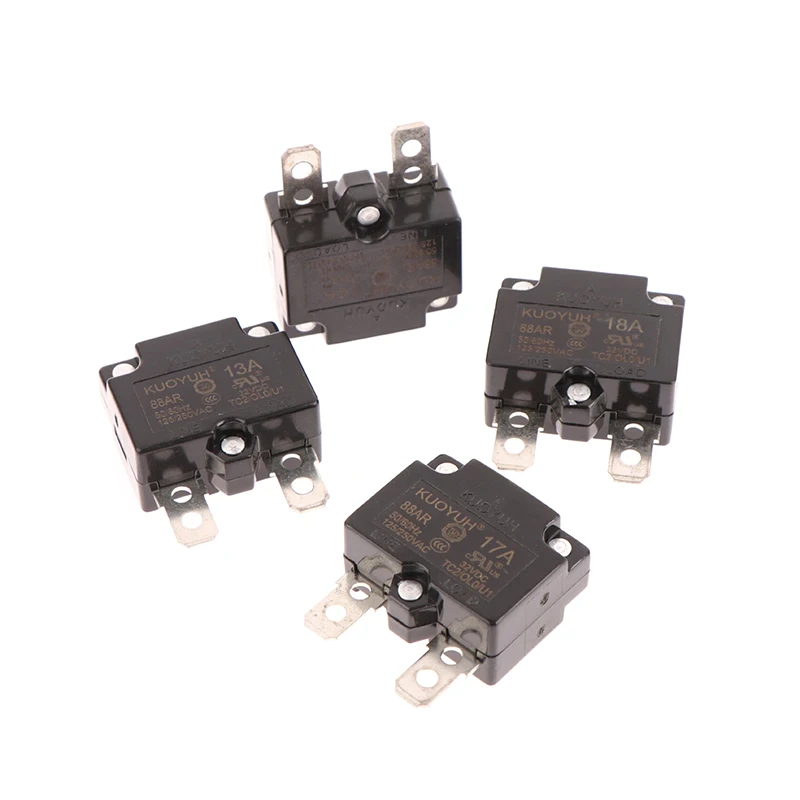 1PC New 88AR 3A 4A 5A 7A 8A 10A 15A 20A 25A Automatic Reset Circuit Breaker Overload Switch Over Current Protector