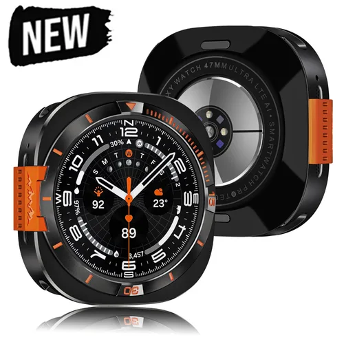 Funda protectora de Metal para Samsung Galaxy Watch Ultra 2025, cubierta dura de aleación para Galaxy Watch 7 Ultra, accesorios de parachoques de 47mm