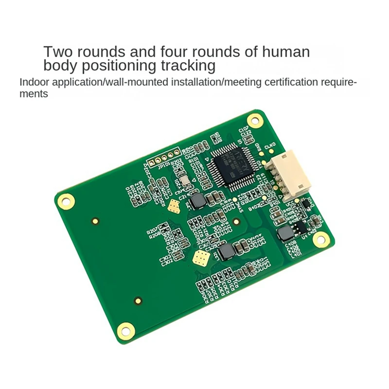LD2461 24G Millimeter Wave Radar Module Human Body Tracking Sensor With Dual Transmitters And Quad Receivers 1 PCS