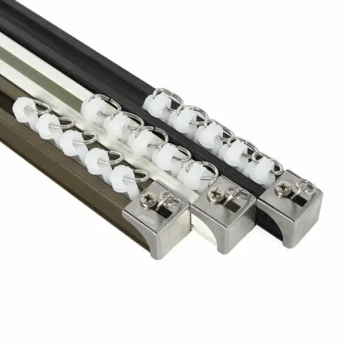 50pcs Plastic Curtain  Track Hook S Runner Fit For  Camper Van  Motorhome  Caravan Boat Home Hanging Curtain Glider Hook