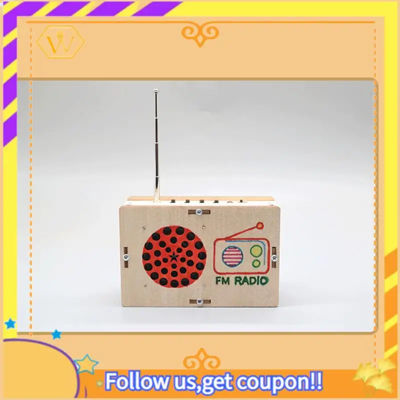 Latest-DIY FM Radio Model Kit Student Science Training Experimental Equipment For Boy Girls Birthday Gift