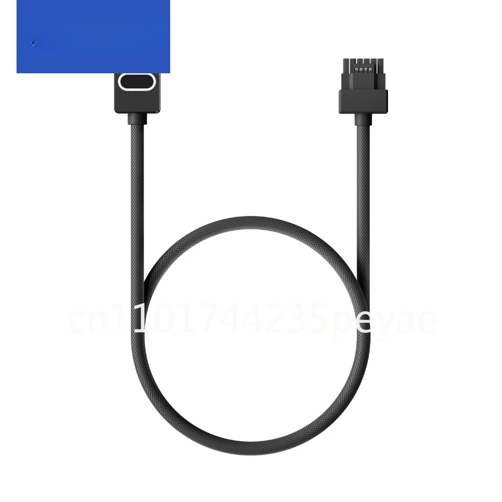 

16-контактный кабель питания видеокарты, однопроводной, подходит для угла, интерфейс 90 градусов, кабель модуля 4090, 12 + 4p, серия 40, все