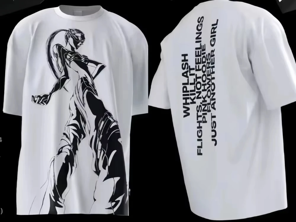 2025 KPOP Aespa Whiplash Limited Editionเสื้อยืดผู้ชายผู้หญิงแขนสั้นผ้าฝ้ายTee KARINA GLSELLEฤดูหนาวNINGNINGพิมพ์Y2kเสื้อ