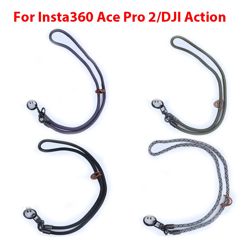 

For Insta360 Ace Pro 2/DJI Action 90cm Hands-Free Camera Strap Portable Street Photography Strap