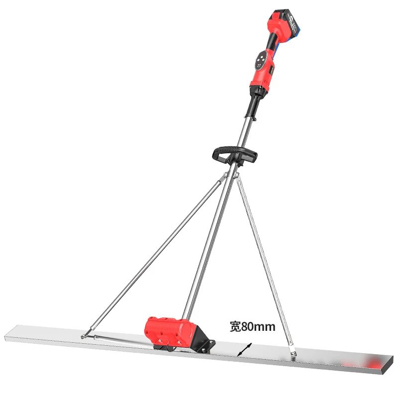 

2026 NewSingle Motor 1.0m Trowel Polishing Machine Flat Vibrating Ruler Concrete Lithium Battery Construction Levelling Machiner