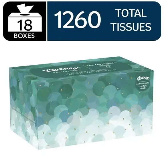 

Professional Ultra Soft Paper Hand Towels, Bulk (11268), Pop-Up Box, Absorbent, White (18 Boxes of 70 Sheets, 1,260 Sheet Total)