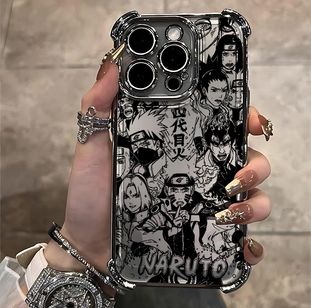 Phone Cases Xiaomi 15 - Cool N-NarutoS Plating Phone Case For