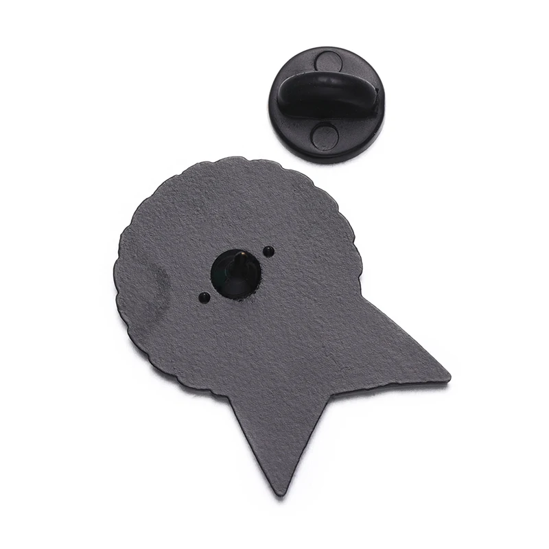 Creative Medal Shaped Enamel Pins Mental Health Positive Words Lapel Badge Accessories Clothes Backpack Brooches Jewelry Gift