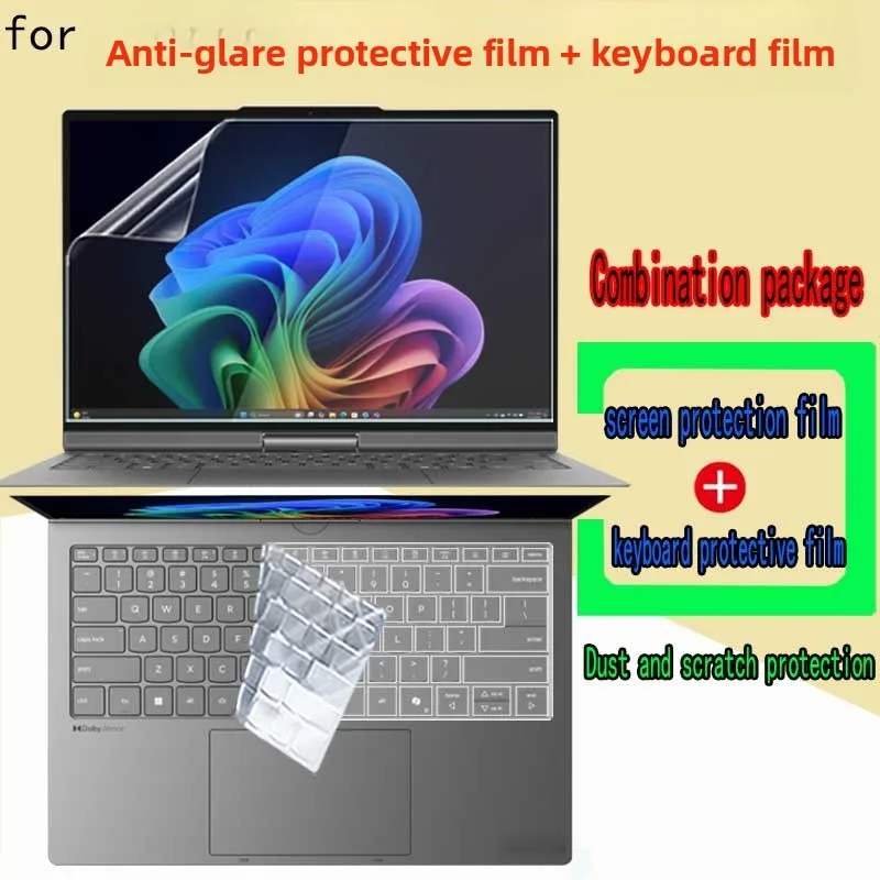 14-inch For Lenovo ThinkBook Plus Gen 7 Auto Twist laptop screen protective film keyboard film ultra-clear transparent film
