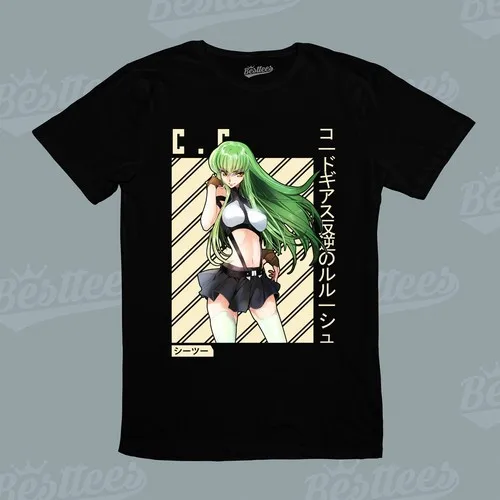 Kids/Men/Women Japanese Anime Code Geass C.C T-Shirt