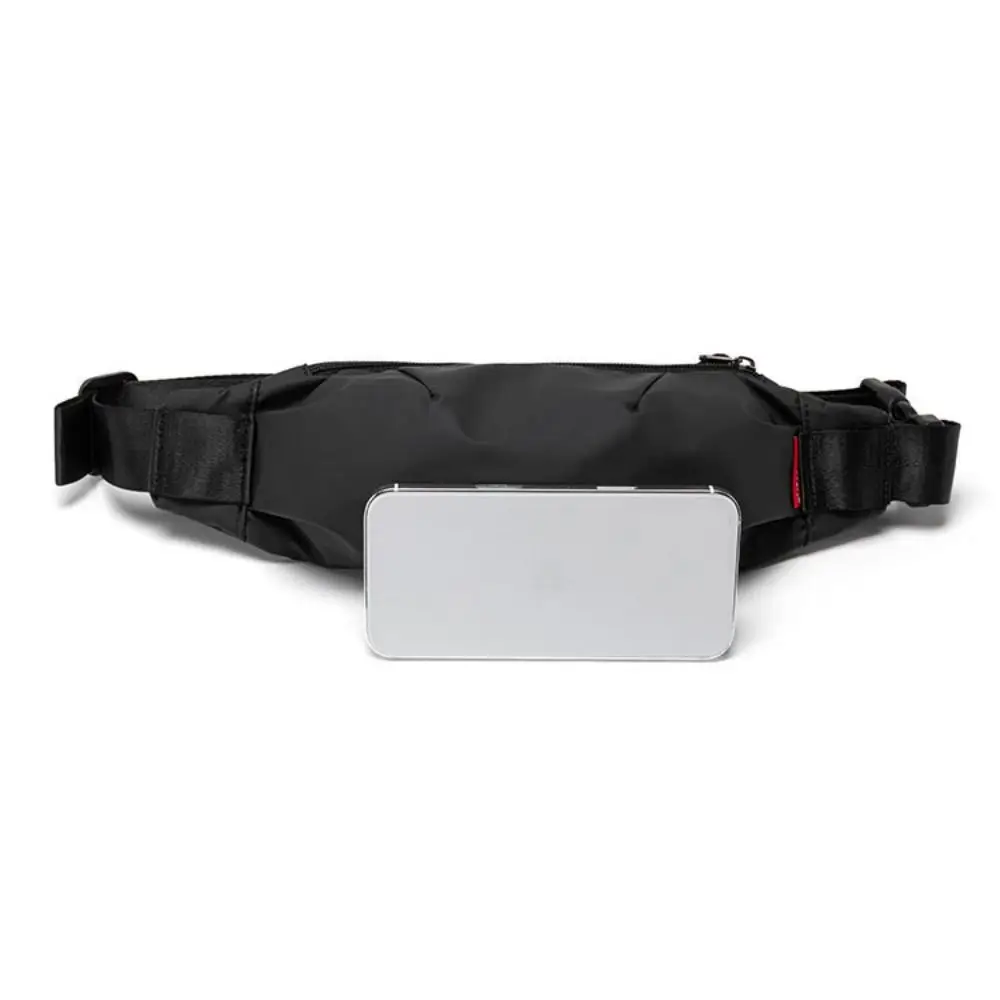 

Portable Adjustable Men Waist Bag Durable Fashion Shoulder Bag Lightweight Phone Pouch Bags Cycling