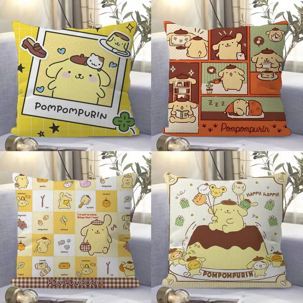 Anime P-Pompompurines Cute pillow cover sofa cushion cover home room decoration children gift