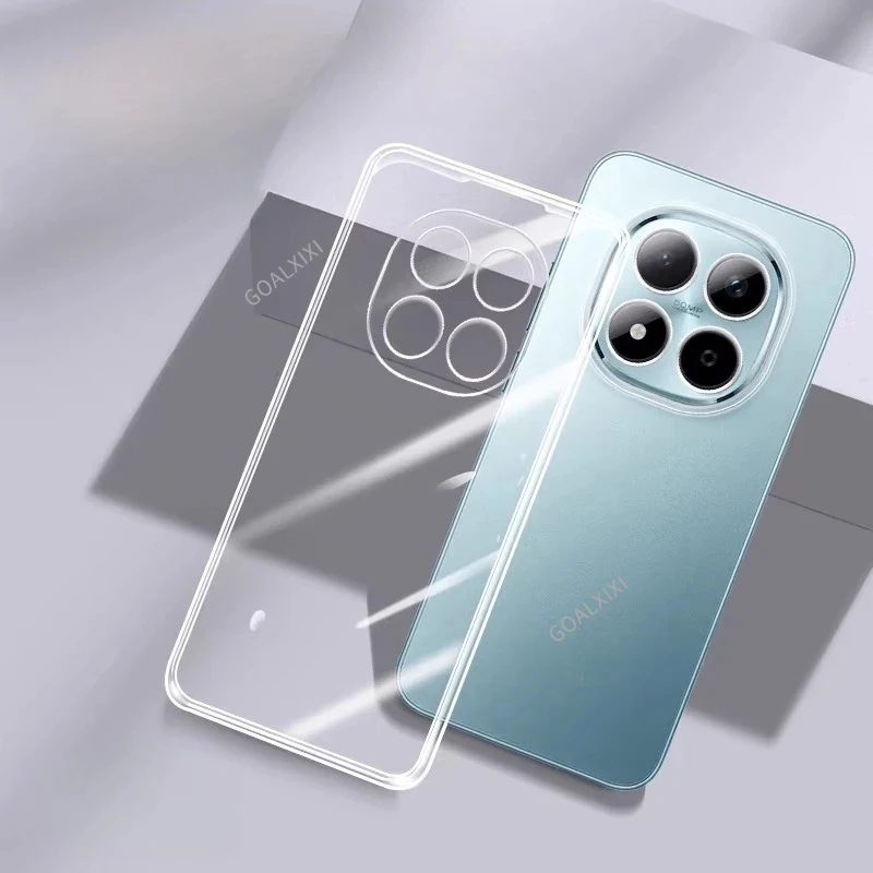 For Mi Xiaomi Poco M8 Pro M8Pro M 8 5G Phone case Clear Thin Capa Concise Shockproof Frame Silicona Pouch Protect Textured