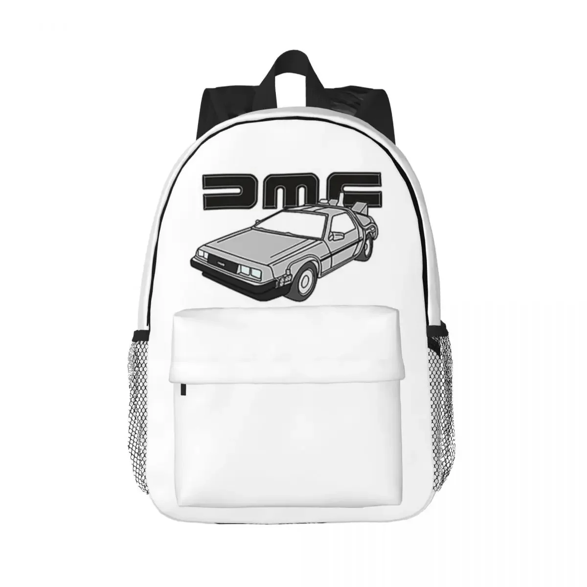 DMC Delorean Backpacks Teenager Bookbag Fashion Children School Bags Travel Rucksack Shoulder Bag Large Capacity