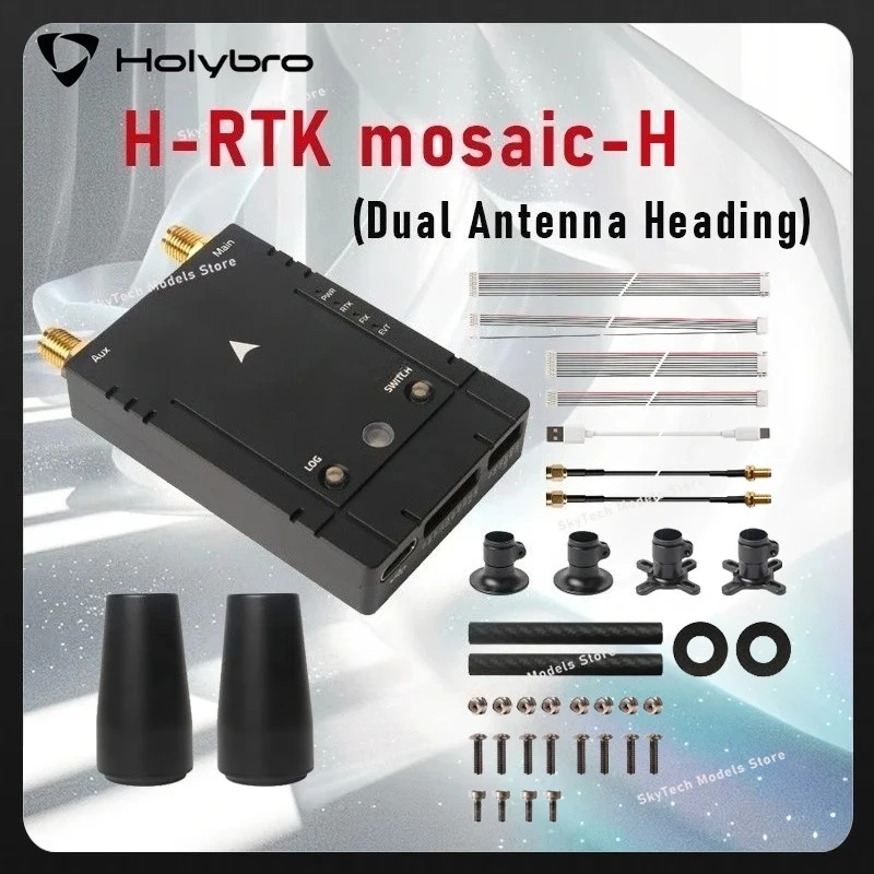 

Holybro H-RTK mosaic-H (Dual Antenna Heading) RTK GPS module IST8310 magnetometer For RC Drone/Quacopter/Mulitcopter/Airplane