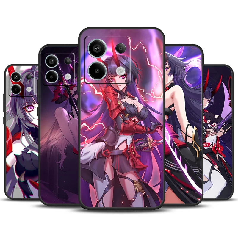 Herrscher of Thunder Honkai Impact 3 Case For Xiaomi Redmi Note 13 Pro Plus Note 12 11 9 10 11S 10S 12S Redmi 13C 10C 12C Cover