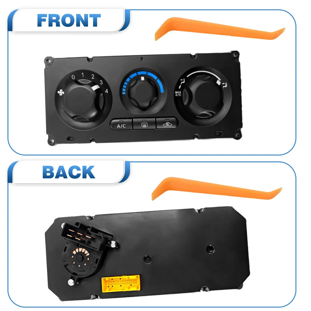 닛산 프론티어 NP300 Navara D40 2005-2007 2010-2014 A/C 냉각 기후 제어 패널 용 자동차 A/C 에어컨 스위치