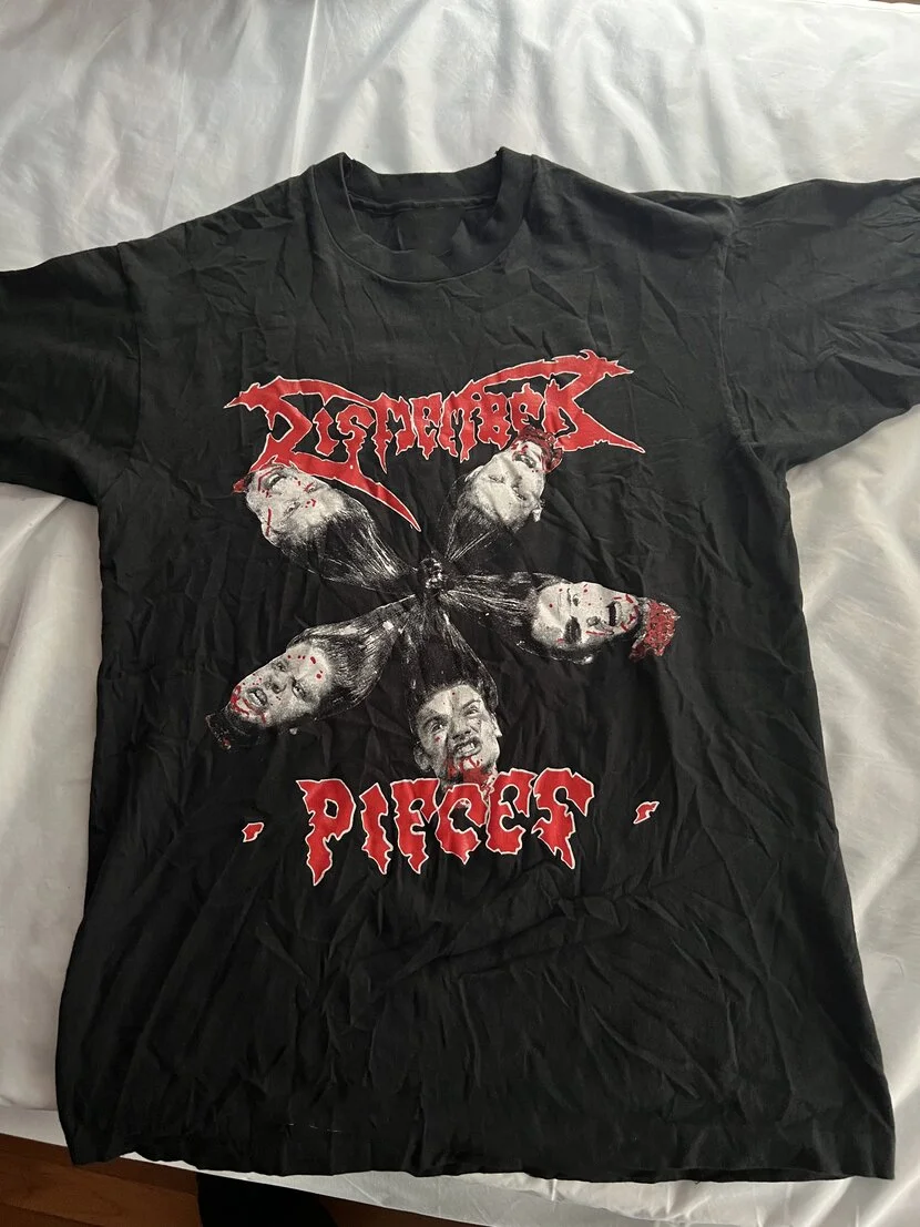 Dismember Band Gift For Family Black T-Shirt Cotton All Size