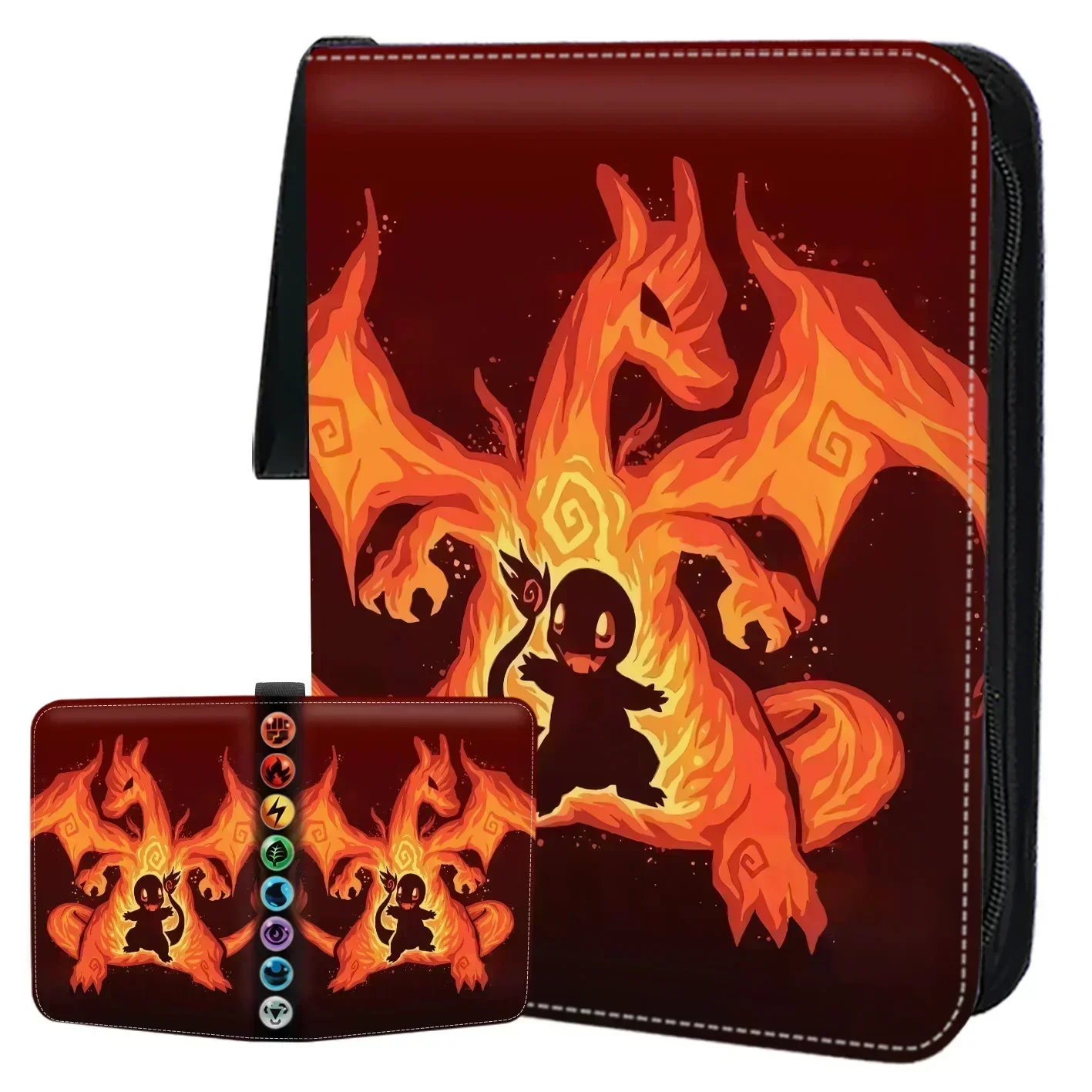 

900pcs Eevee Charmander Game Card Album Book Binder Collection Hobbies Business Card Folder Trendy Toys Birthday Gifts