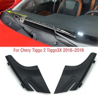 Cubierta de esquina de limpiaparabrisas para Chery Tiggo 2 Tiggo3X 2016-2019 para parabrisas delantero de coche, Panel de capó
