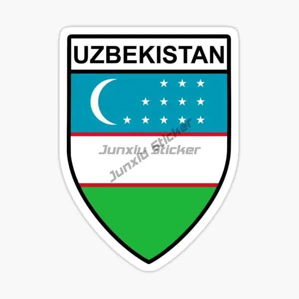 GHANA DEUTSCHLAND إيطاليا صربيا السويدين سويسرلندا أوزبكيستان يوكون ZARAGOZA درع العلم سيارة ملصق الفينيل ملصق ذاتي اللصق