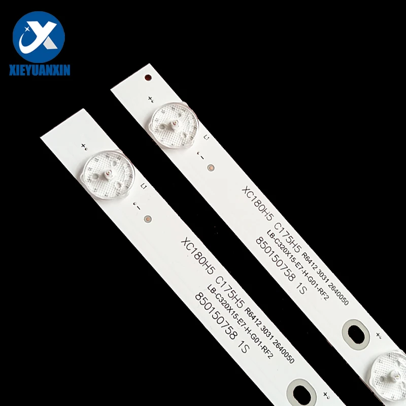 2pcs 596mm led Backlight Strip for ChangHong 32"TV RF-AB320E30-0601S-10 LED32E30RH 6901-LE32E30-A1 32J1200 32CE2220 LB-C320X15