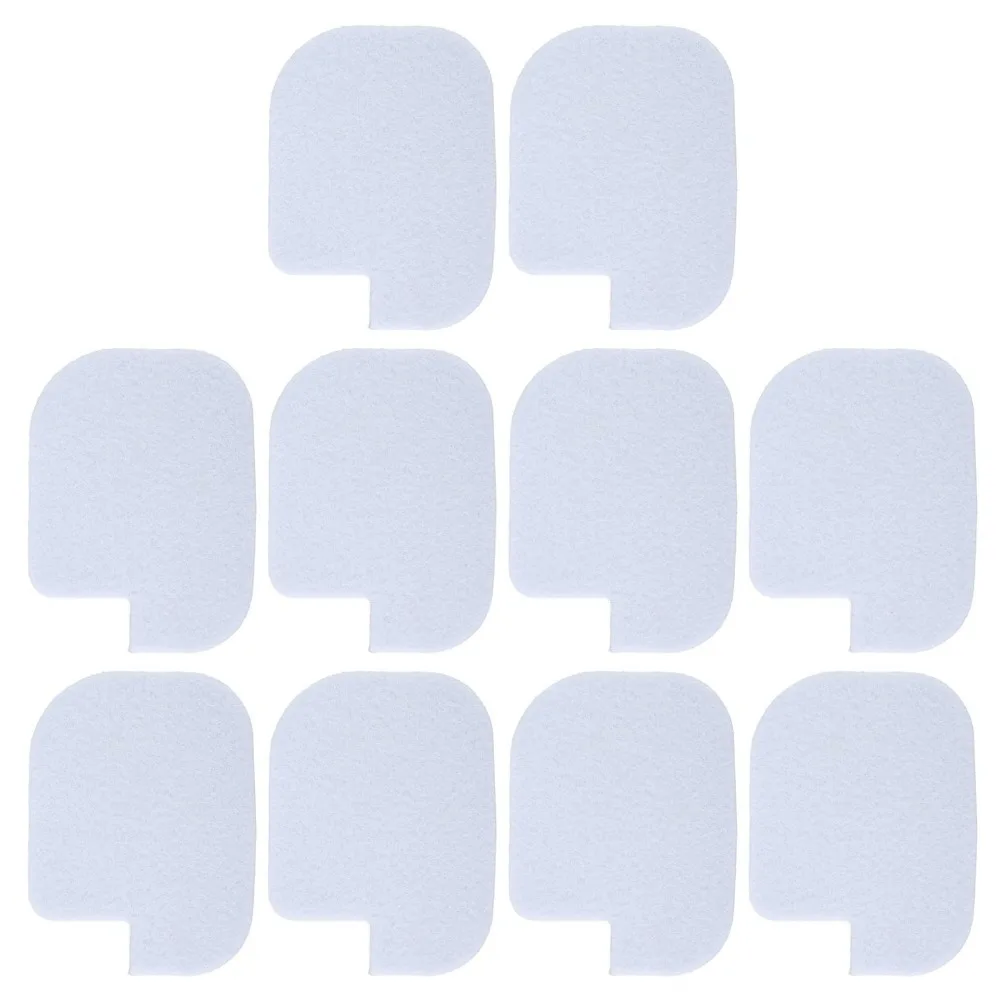 10PCS White Replacement Air Filter Filter Cotton Easy Installation Chainsaw Air Filter for Poulan P3314 P3314WS P3314WSA P3416