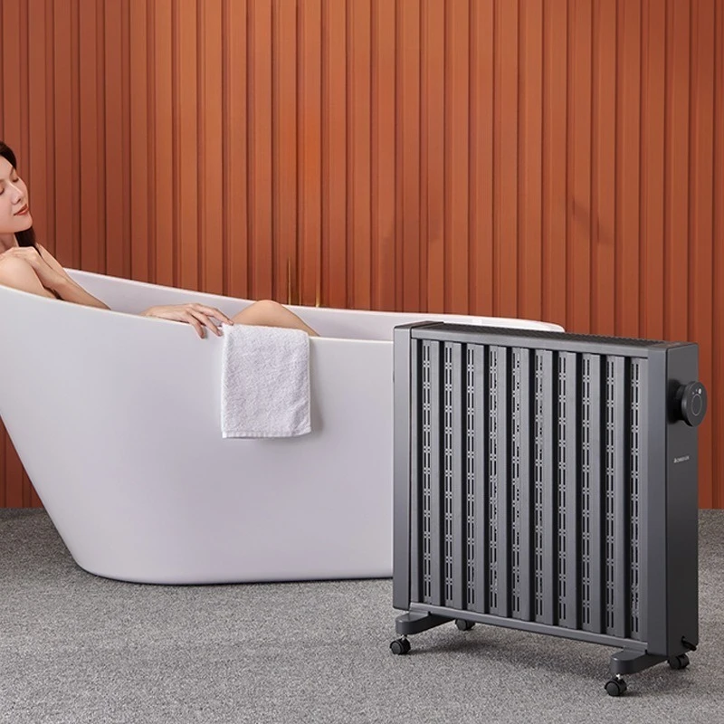 سخان مشعاع مملوء بالزيت للمنزل، سخان كهربائي موفر للطاقة مع تسخين سريع من الجرافين، وظيفة مؤقت للتحكم عن بعد #2