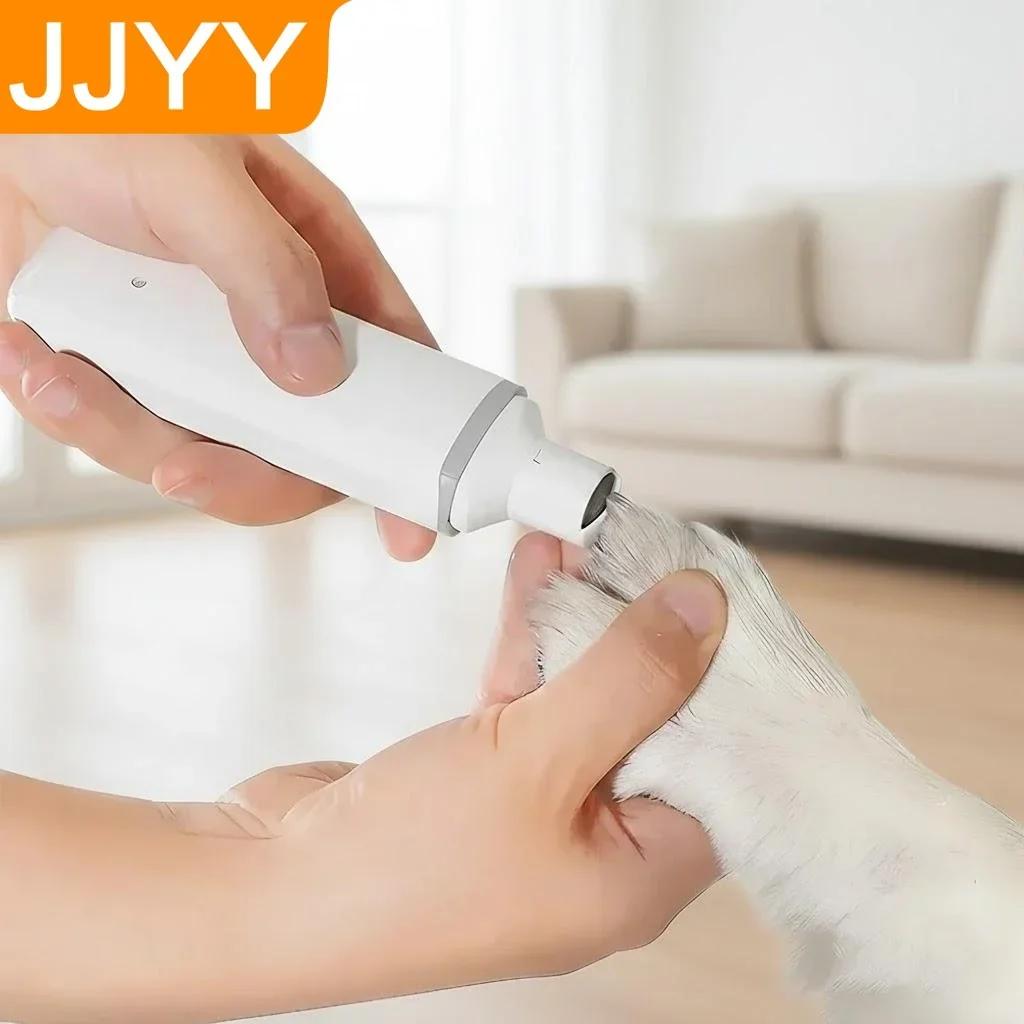 

Rechargeable USB Electric Pet Nail Grinder Trimmer Clipper for Dog Cat Safe Easy Use Pet Grooming Tool Paw Care