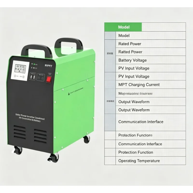 Tragbarer 1000W/1500W Reiner Sinuswellen-Solargenerator 12V/24V Off-Grid …