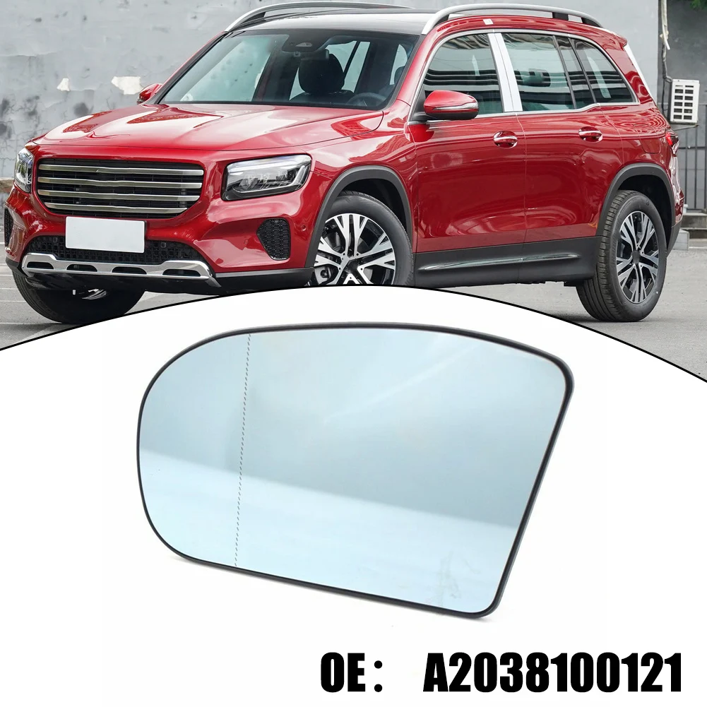 

1x Left Side Car Rear View Mirror Heated Glass For Mercedes-Benz E320 2003-2006 Wagon (Before Facelift) ABS Exterior Parts