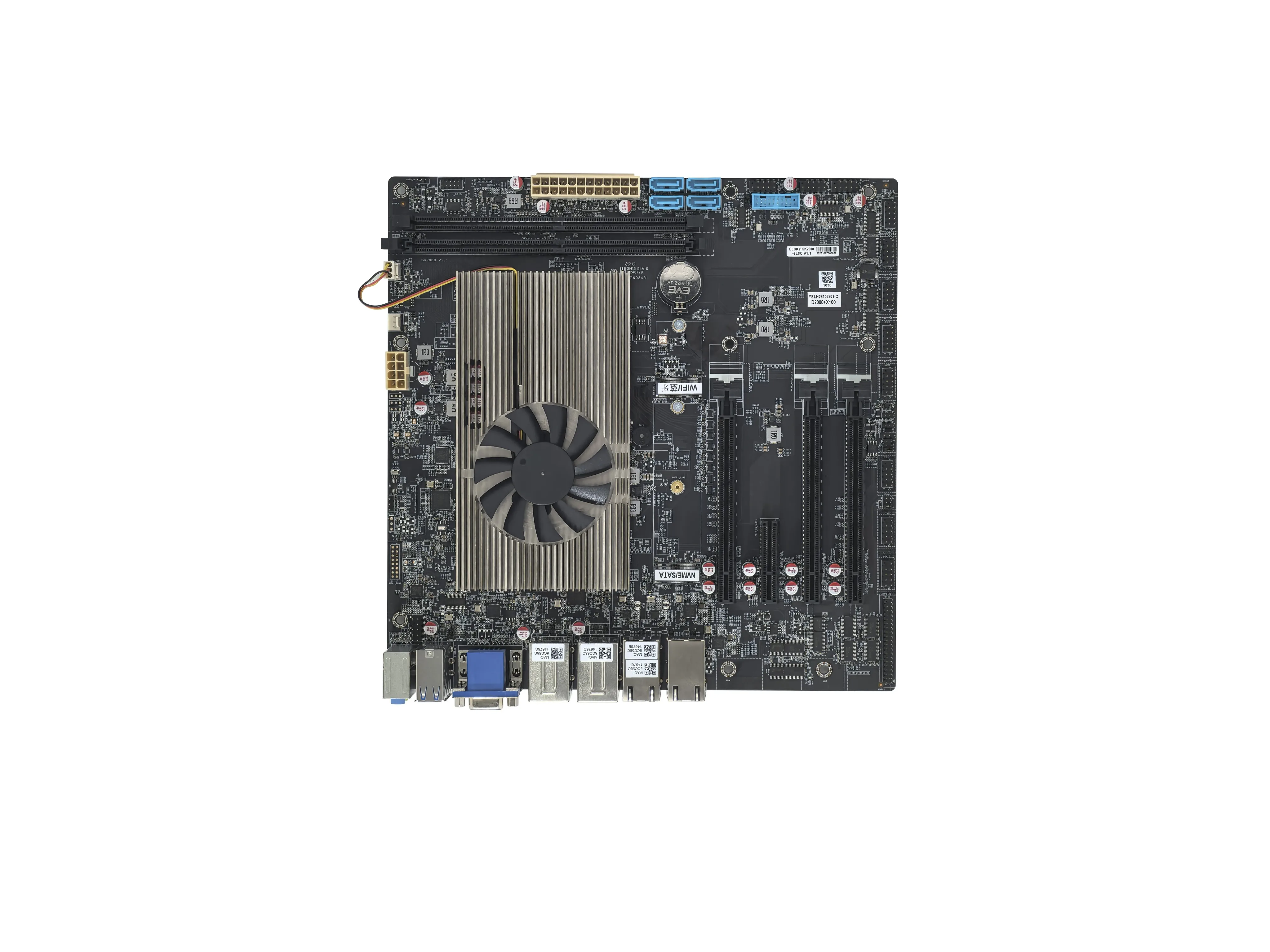 ELSKY Domestic Phytium Board Tengrui Onboard X100 Discrete GPU 4G/8G Dual DDR4 64G