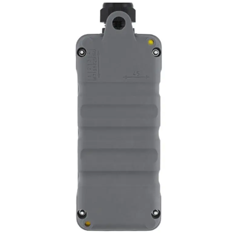 ~Latest Model Electric Crane Remote Control Push Button Emergency Stop Switch Rainproof UP Down Hoist Switch Wear-Resistant