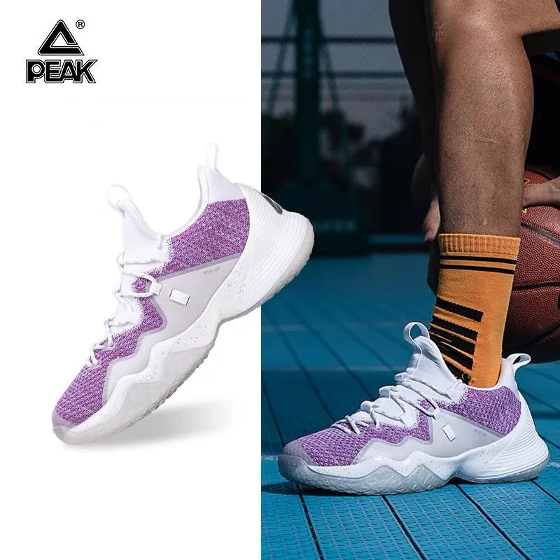 PEAK Basketball Shoes scarpe da uomo Summer Low-top traspirante studenti reali scarpe sportive versatili antiscivolo resistenti all'usura da uomo