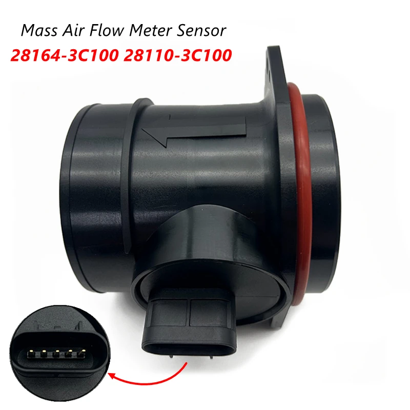 

28164-3C100 28110-3C100 MAF Mass Air Flow Meter Sensor For Hyundai Genesis Sonata Azera Santa Kia Optima Rondo Amanti 281103C100