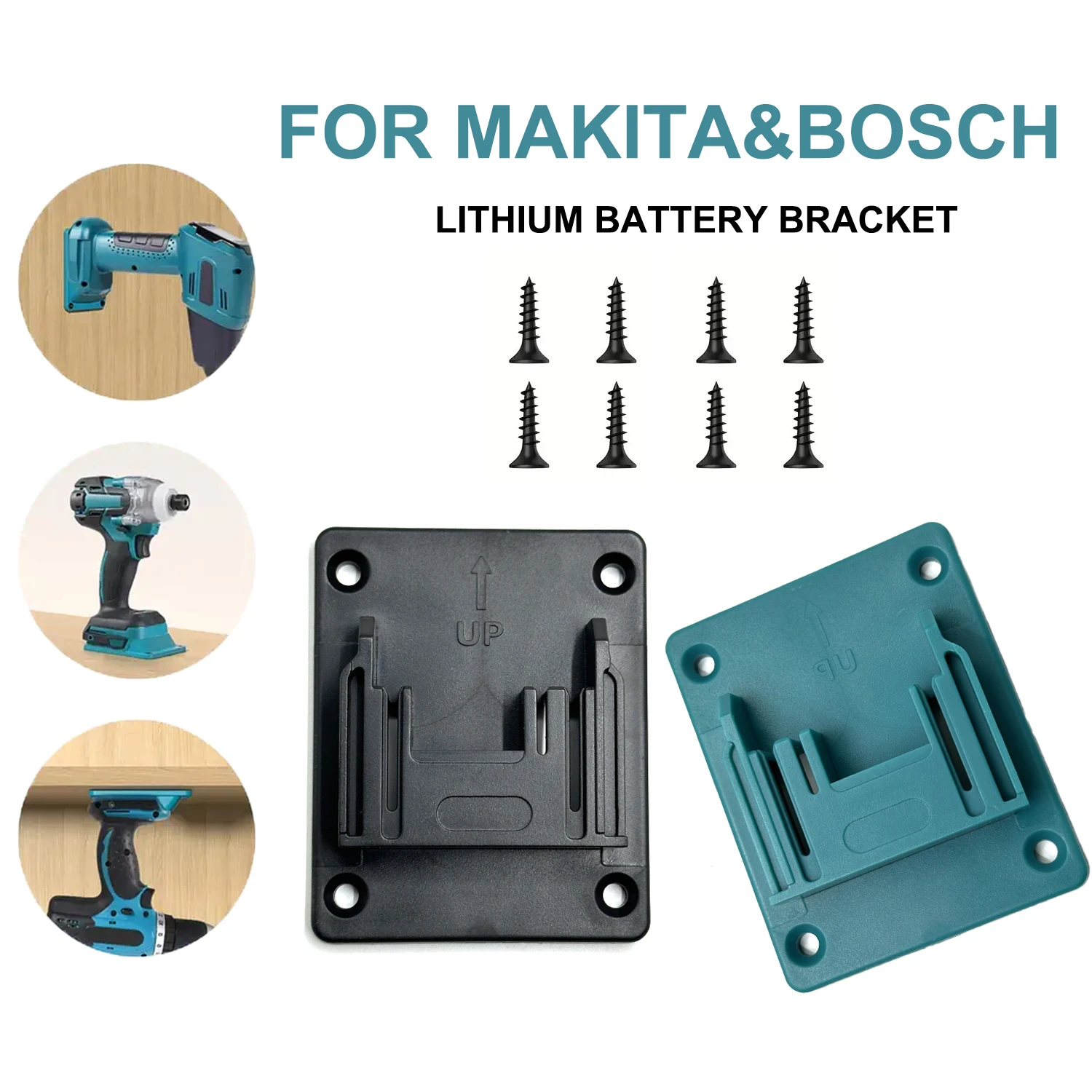 

Новый держатель для инструментов, стеллаж для хранения док-станции для Makita/Bosch 18 В, крепежные устройства, держатель инструмента, подставка для хранения дрели, слоты