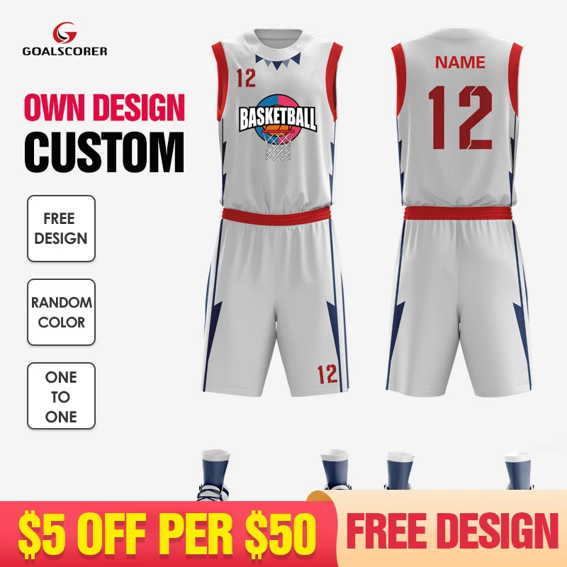 

Custom Sublimation Basketball Jersey Cheap Colorful Retro Summer Polyester Breathable Basketball Uniform Team Sports Unisex