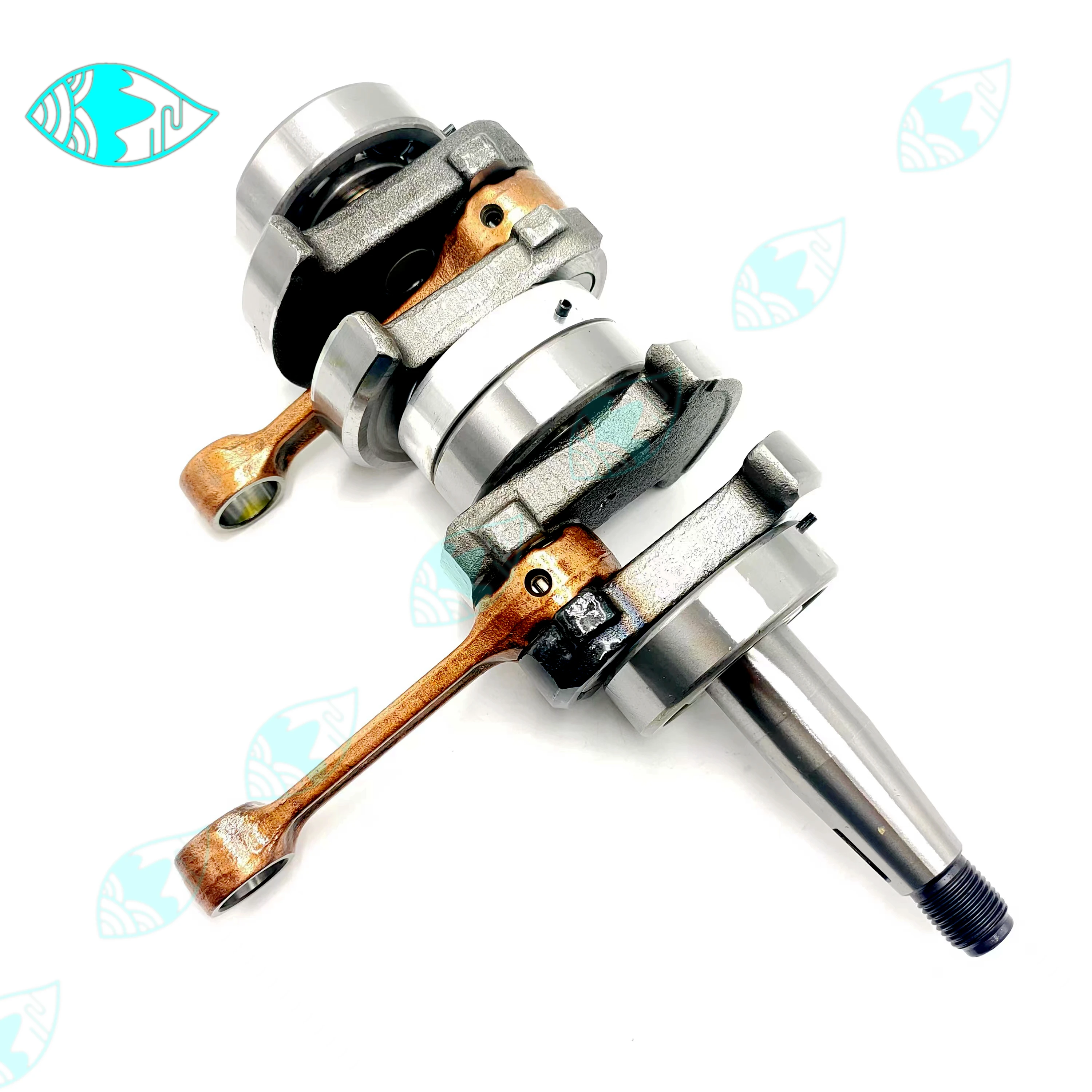 For Tohatsu Outboard Motor 9.9HP 15HP 18HP M9.9B M15B M15C M15D M18C2 M18E2 350-00030-0 Crankshaft Assy (also needs 9311211600m)