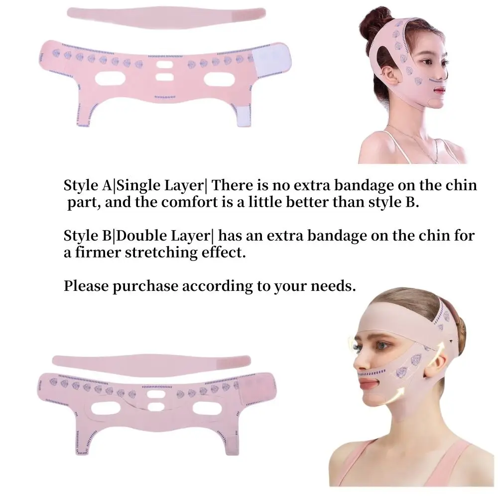 Anti Wrinkle V Line Face Shaper Nasolabial Fold Lift Up Face Slimming Mask Elastic Facial Beauty Tool Face Lifting Strap Sleep