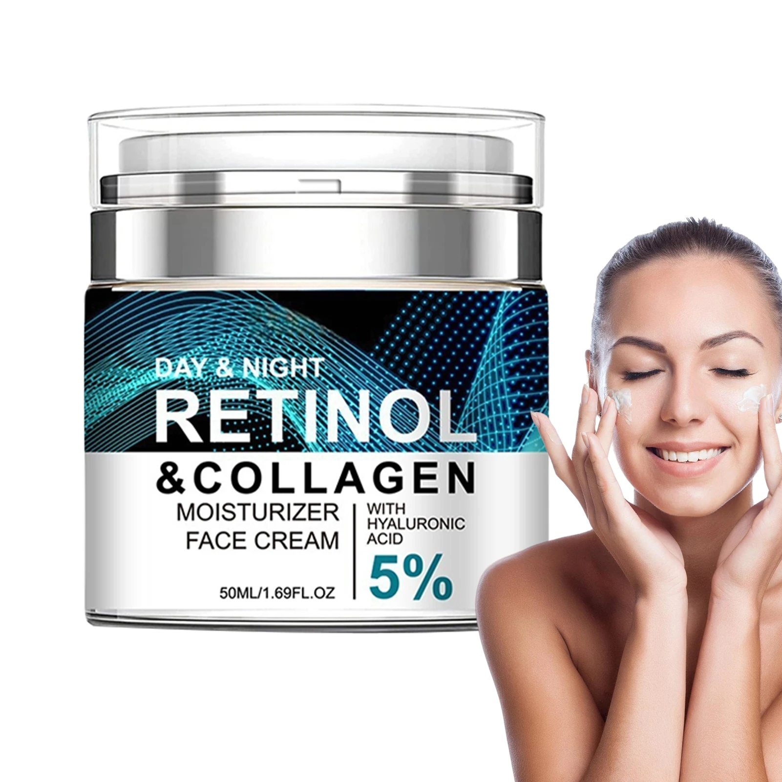 50g Retinol Face Cream Anti Age Firming Smoothing Rejuvenating Moisturizing Face Cream Retinol essence Collagen Hyaluronic cream - view 4