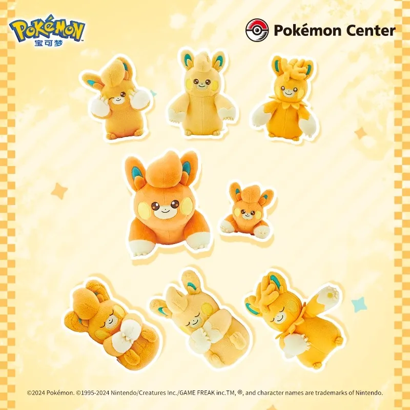 

Оригинальные аниме-игры Pokemon Fit Pawmo&Pawmot, мягкая плюшевая игрушка, кукла, подарок для ребенка
