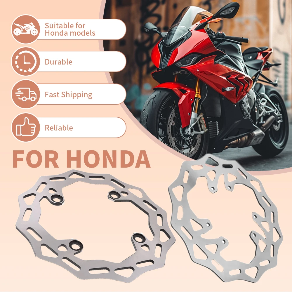 Motorrad Vorder- und Hinterrad-Bremsscheiben für Elektro-Dirt-Bikes, Passend für Honda CRF250L 2013-2019, Motocross-Teile
