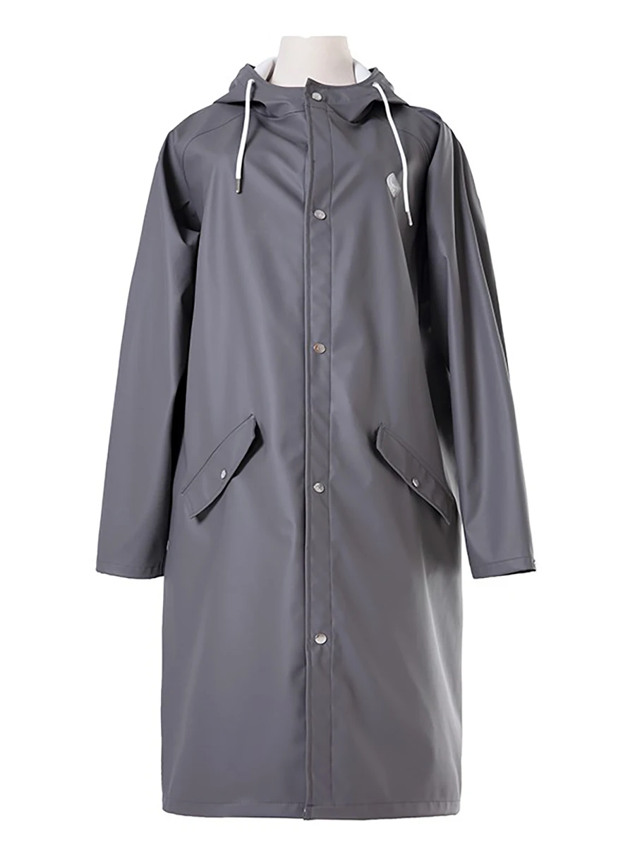 

Long Women's Fashionable Raincoat Waterproof Windproof Sun Protection Rain Poncho Couple Rain Coat Travel Hiking Biker Girl Gift