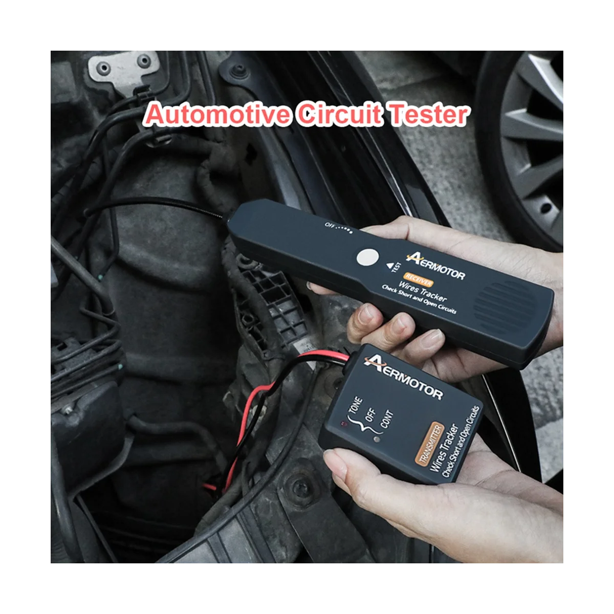 AERMOTOR EM415PRO Car Breakpoint Circuit Breaker Detector Car Repair Tool Circuit Detector Tracker Circuit Tester