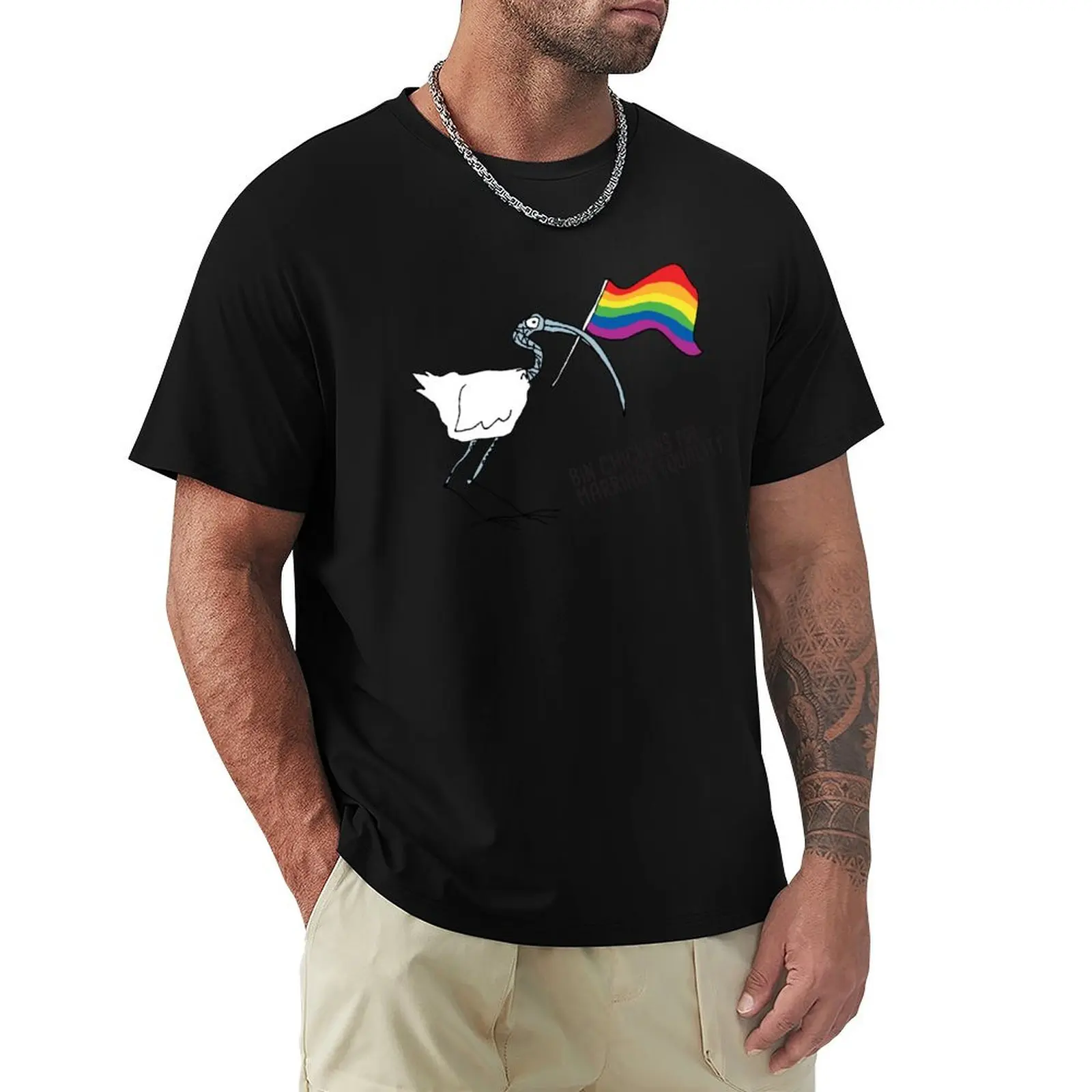 

Binchickens for marriage equality T-Shirt custom shirt graphic t shirts clothes slim fit t shirts for men