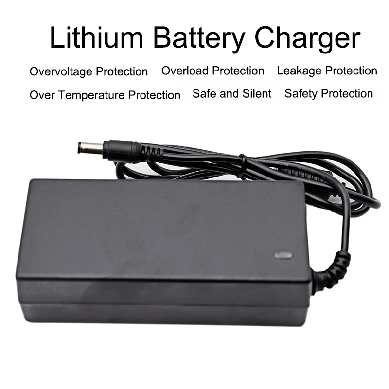 12.6V 1A 3A 5A 10A Lithium Battery Charger AC100-240V to DC For 11.1V 3S 12V Electric tool Li-ion battery pack Fast charging