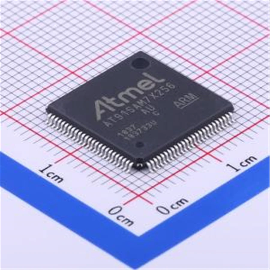 

2PCS/LOT(Microcontroller Units) AT91SAM7X256C-AU